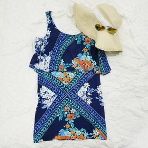 🌞Anthro maeve ruffle top mini sundress 🌞